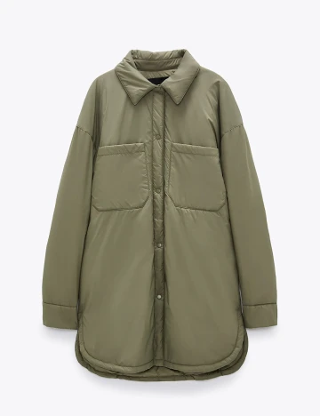 Geaca Zara, kaki, L