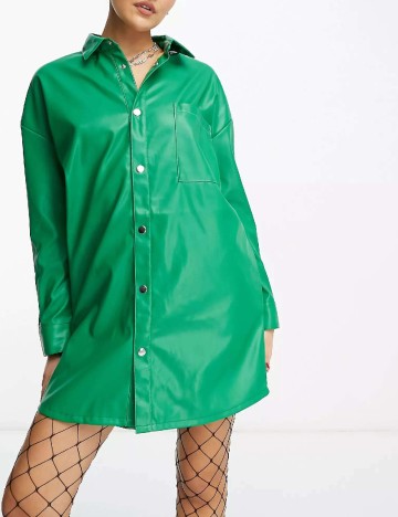 
						Rochie scurta Native Youth, verde