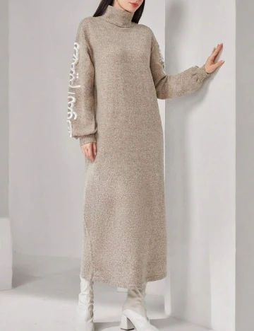 Rochie lunga SHEIN, bej