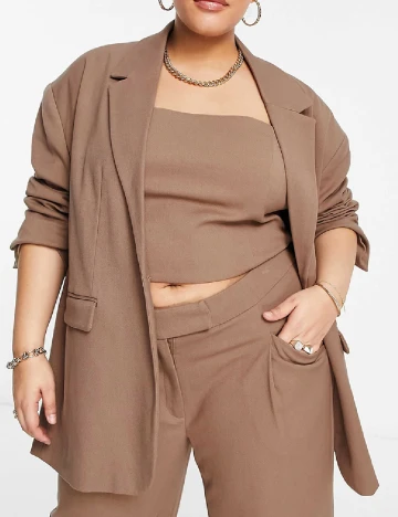 Sacou Oversize Something New, maro