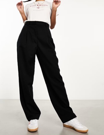 
						Pantaloni Monki, negru