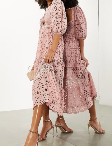 
						Rochie medie ASOS, roz