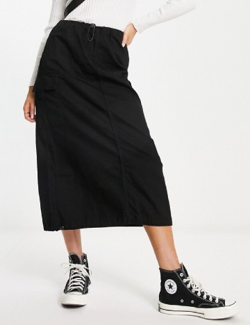 
						Fusta Bershka, negru