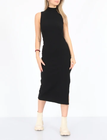 Rochie medie Stradivarius, negru