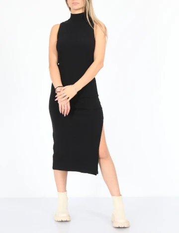 Rochie medie Stradivarius, negru