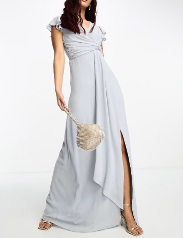 
						Rochie lunga TFNC London, gri