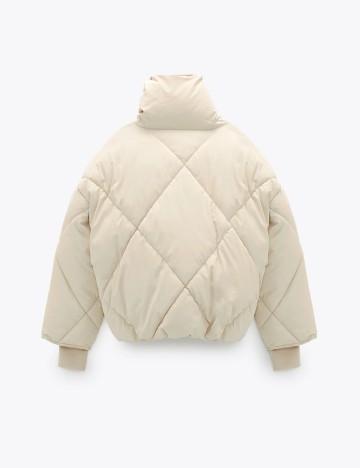 Geaca Zara, crem deschis, S