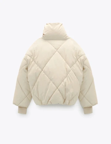 Geaca Zara, crem deschis, S