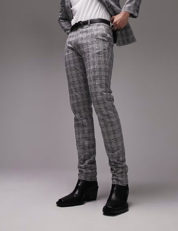 
						Pantaloni Topman, gri