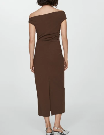 Rochie medie Mango, maro Maro