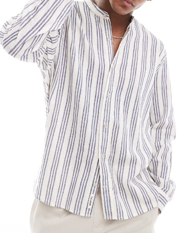 Camasa Pull&Bear, ecru