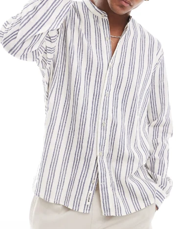 Camasa Pull&Bear, ecru