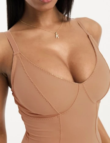 Salopeta modelatoare Ivory Rose, maro