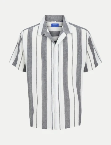 Camasa Jack&Jones, alb/gri Alb