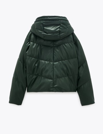 Geaca Zara, verde, S