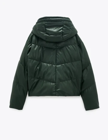 Geaca Zara, verde, S Verde