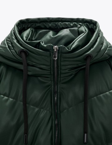 Geaca Zara, verde, S