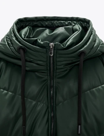 Geaca Zara, verde, S Verde