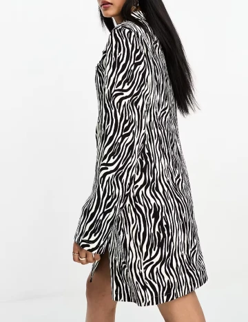Rochie scurta Urban Threads, animal print Animal print
