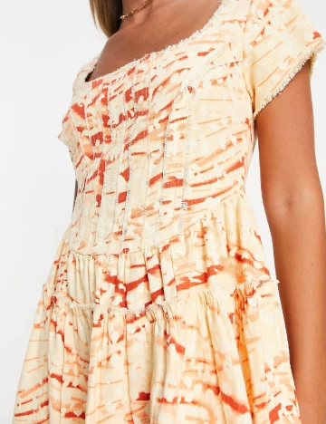 Rochie scurta ASOS, mix culori
