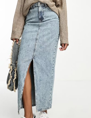 
						Fusta ASOS, albastru