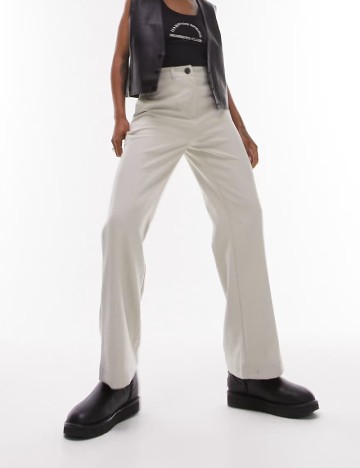 Pantaloni Top Shop, gri