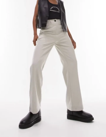 Pantaloni Top Shop, gri Gri