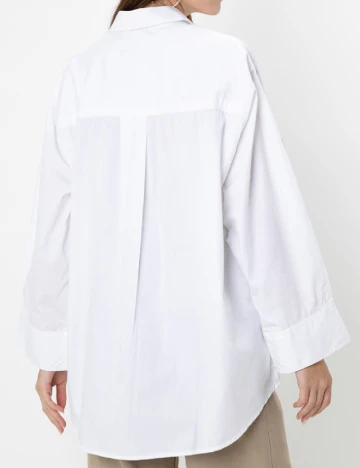 Camasa Oversize ASOS, alb