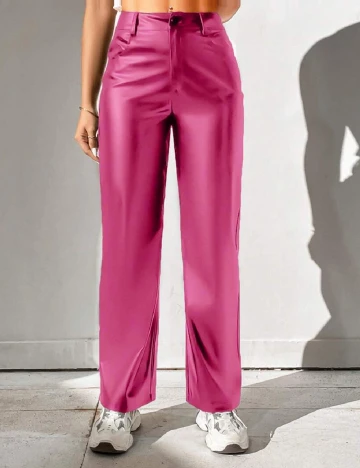 Pantaloni SHEIN, roz