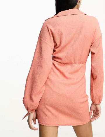 Rochie scurta ASOS, roz pudra Roz