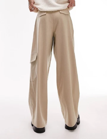 Pantaloni Top Shop, crem