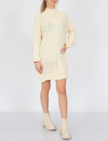Rochie scurta SHEIN, ecru