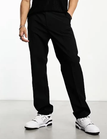 Pantaloni Weekday, negru