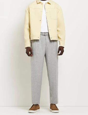 Pantaloni River Island, gri