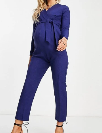 Salopeta Closet London Maternity, albastru