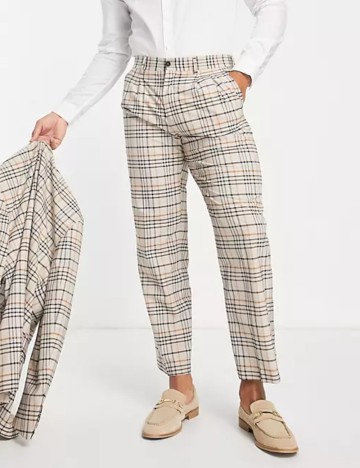 
						Pantaloni Selected, bej