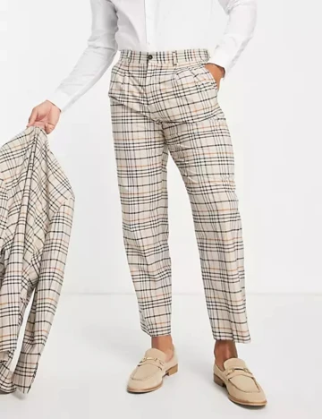 Pantaloni Selected, bej