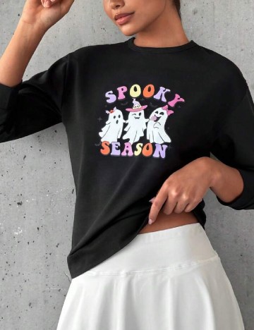 Bluza SHEIN, negru