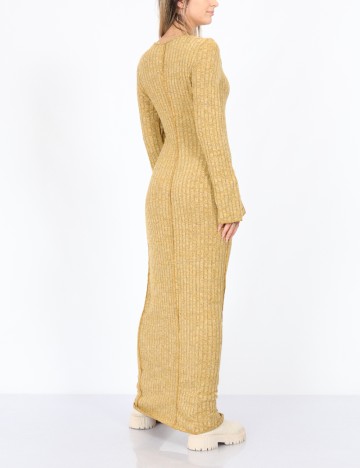 Rochie lunga SHEIN, mustar