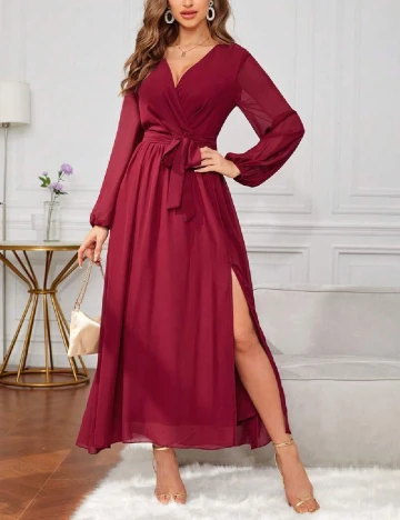 Rochie lunga SHEIN, rosu