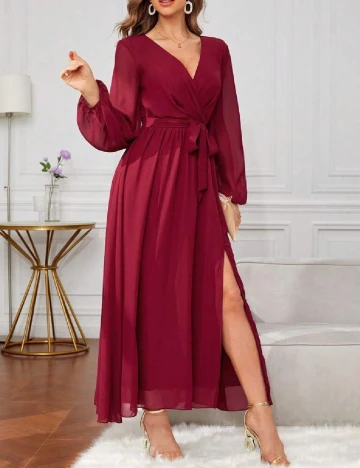 Rochie lunga SHEIN, rosu