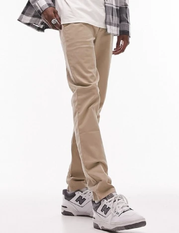 Set pantaloni Topman, crem/negru