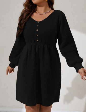 
						Rochie scurta SHEIN CURVE, negru