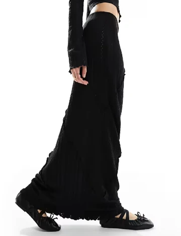 Fusta Miss Selfridge, negru Negru