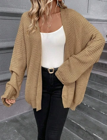 Cardigan SHEIN, maro