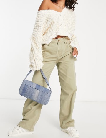 
						Pantaloni ASOS, verde