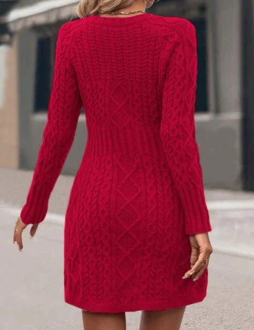 Rochie scurta SHEIN, rosu