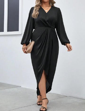
						Rochie lunga SHEIN CURVE, negru