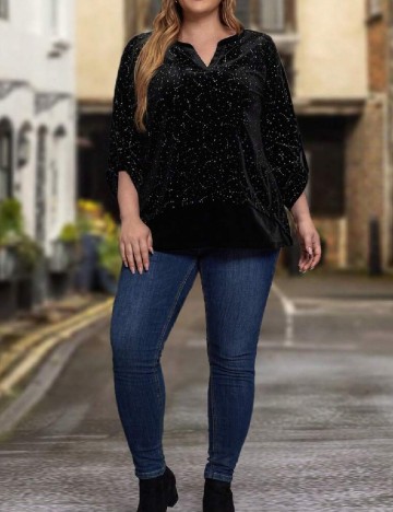 
						Bluza Emery Rose Curve, negru