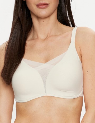 
						Sutien Triumph, ecru